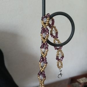 Seed bead bracelet